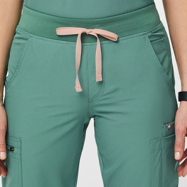 women's Eucalyptus FREEx™ Lined Yola™- Petite  Scrub Pant 2.0