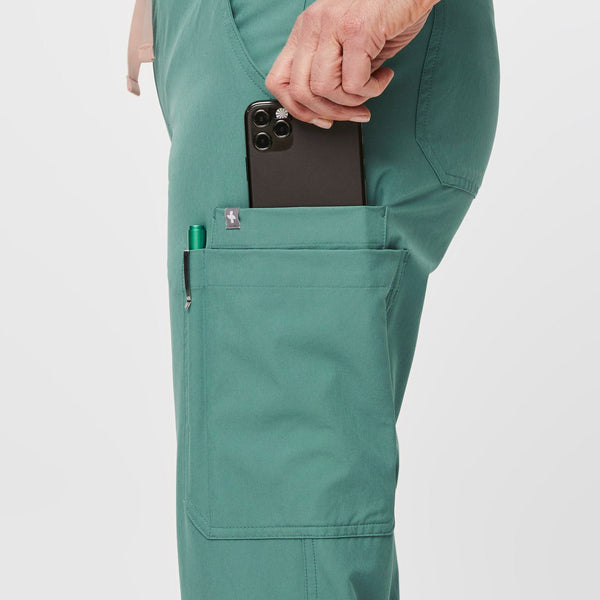 women's Eucalyptus FREEx™ Lined Yola™- Petite  Scrub Pant 2.0