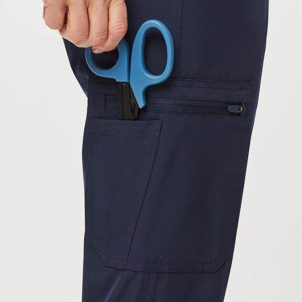 women's Navy FREEx™ Lined Yola Slim - Petite  Scrub Pant 2.0™