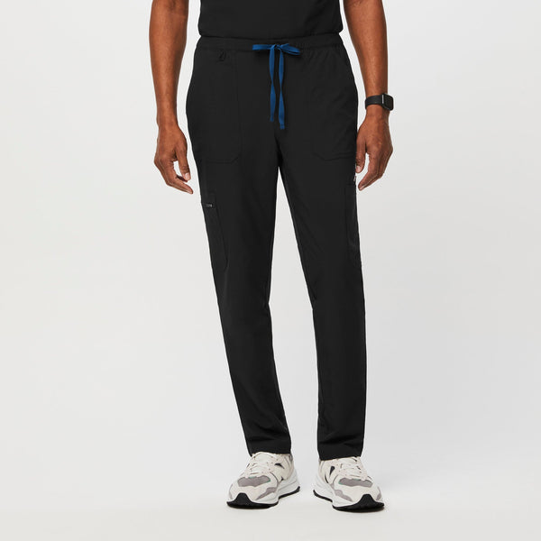 men's Black Slim Cairo FREEx™ Lined - Short Cargo Scrub Pant