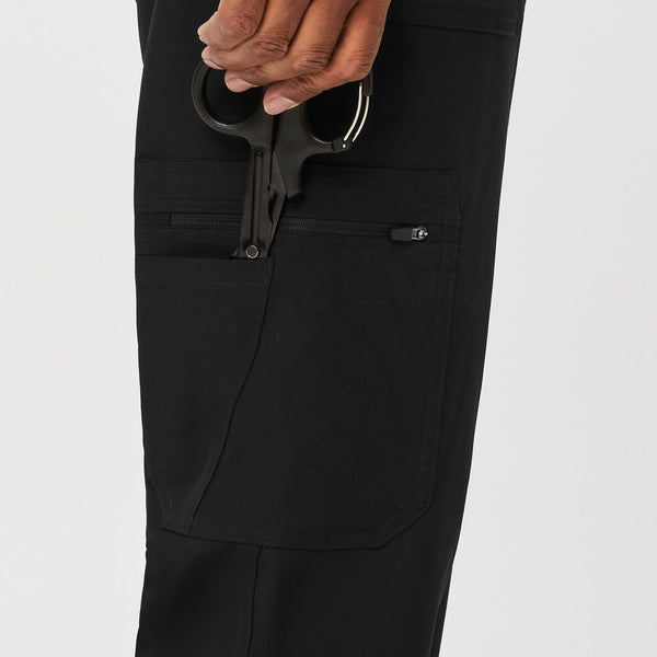 men's Black Slim Cairo FREEx™ Lined - Tall Cargo Scrub Pant