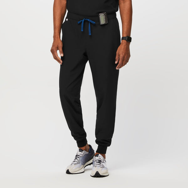 men's Black Tansen™ FREEx™ Lined - Short Jogger Scrub Pant