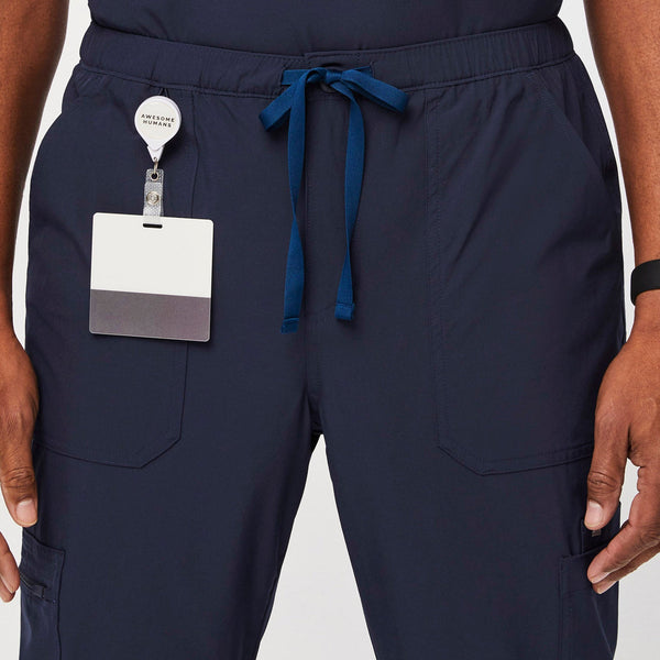 men's Navy Slim Cairo FREEx™ Lined - Cargo Scrub Pant