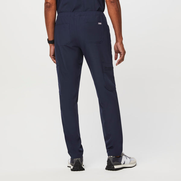 men's Navy Slim Cairo FREEx™ Lined - Short Cargo Scrub Pant