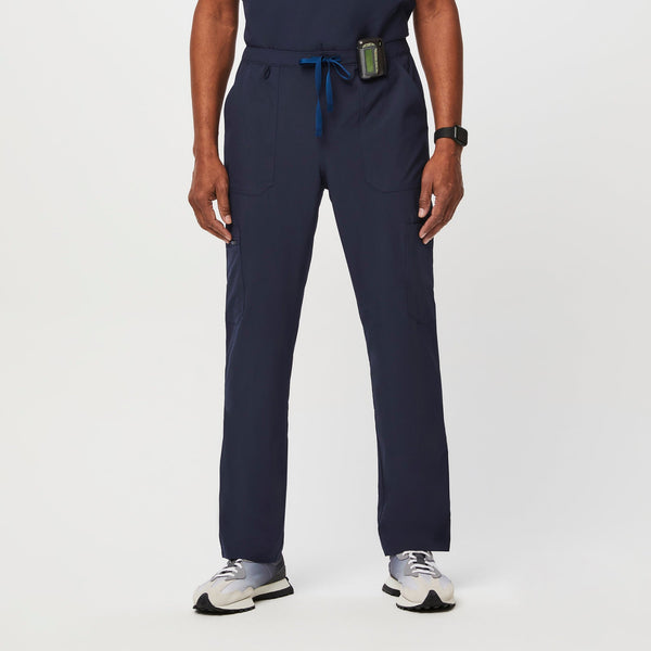 men's Navy Cairo FREEx™ Lined - Tall Cargo Scrub Pant