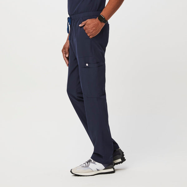 men's Navy Cairo FREEx™ Lined - Tall Cargo Scrub Pant