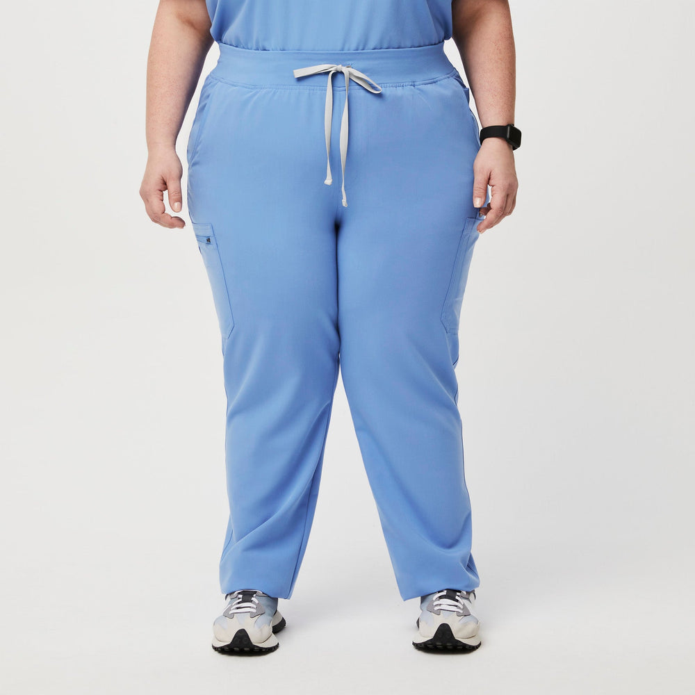 women's Ceil BlueYola High-Rise Slim - Tall  Scrub Pant (3XL - 6XL)