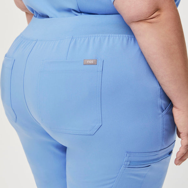 women's Ceil BlueYola High-Rise Slim - Tall  Scrub Pant (3XL - 6XL)