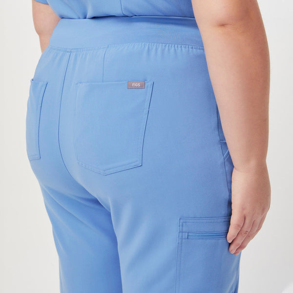 women's Ceil Blue Zamora High-Rise™ - Jogger Scrub Pant (3XL - 6XL)