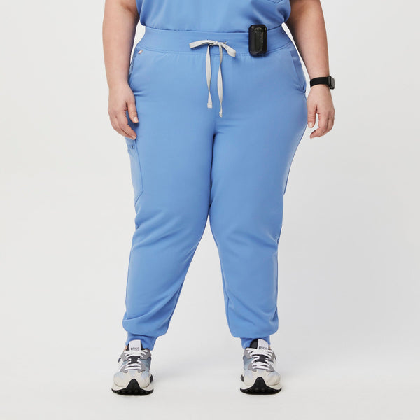 women's Ceil Blue Zamora™ - Tall Jogger Scrub Pant (3XL - 6XL)