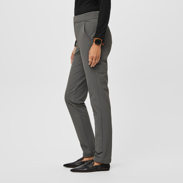women's Deep Stone FIGSPRO™ Skinny Zip Fly Trouser