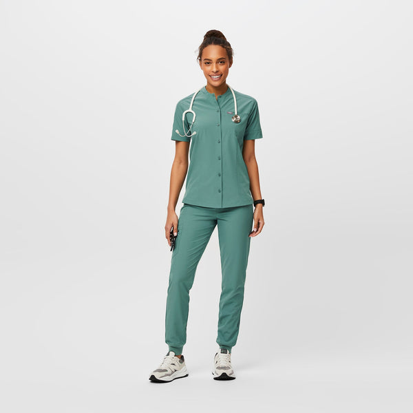 women's Eucalyptus Mena FREEx™ - Scrub Top