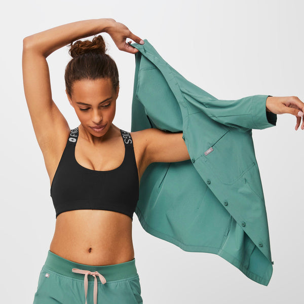 women's Eucalyptus Mena FREEx™ - Scrub Top