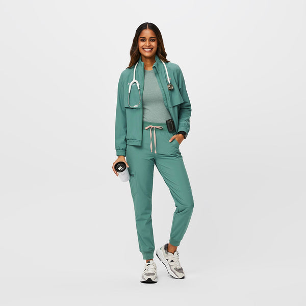women's Eucalyptus FREEx™ Lined Zamora™ High-Rise - Tall Jogger Scrub Pant