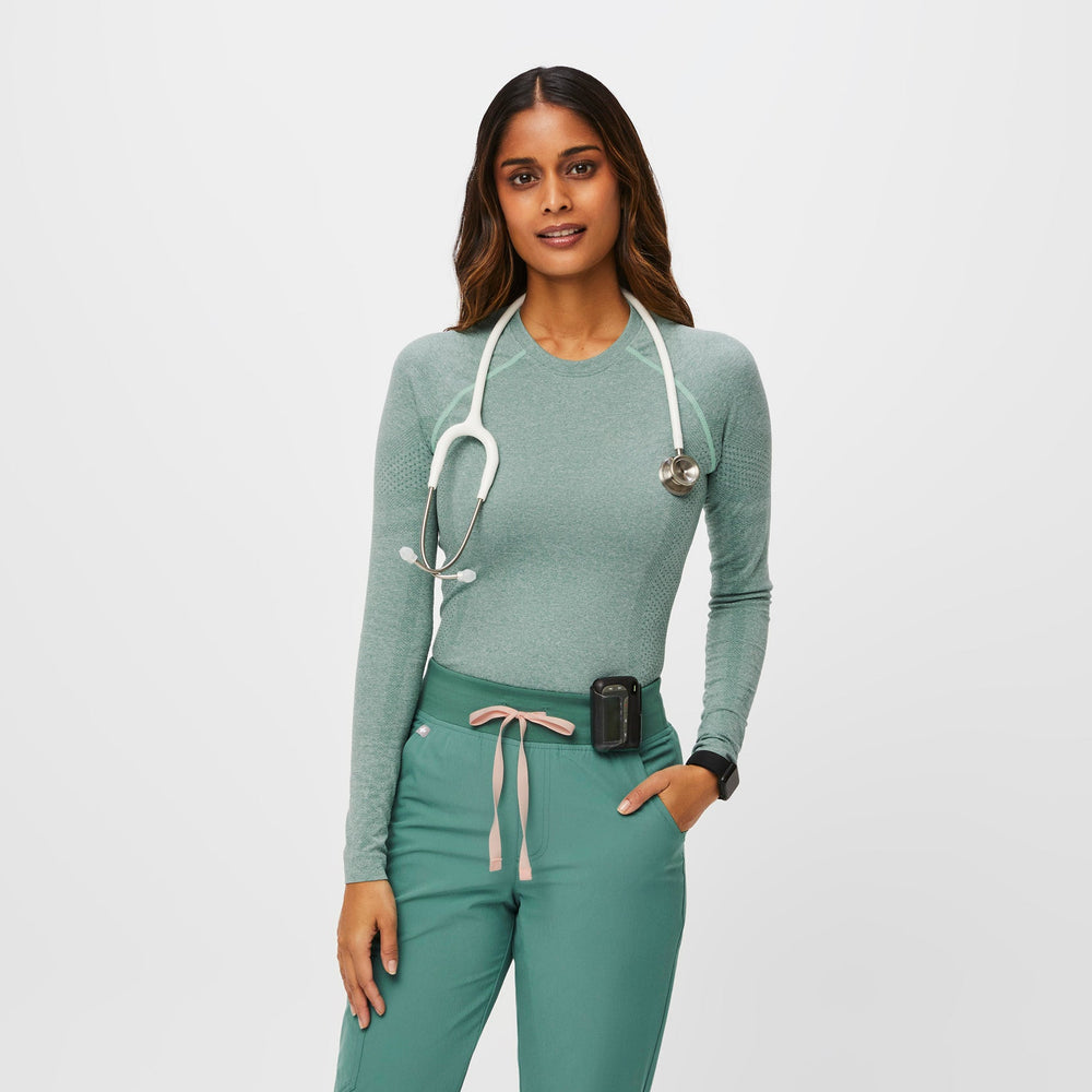 women's Eucalyptus Salta Seamless - Long-Sleeve Underscrub