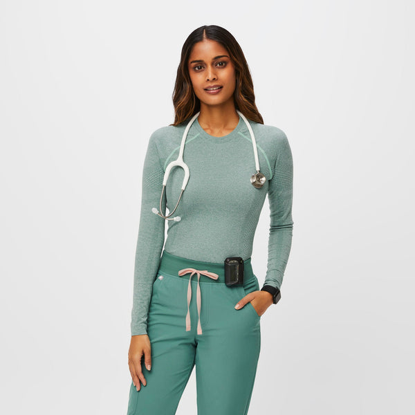 women's Eucalyptus Salta Seamless - Long-Sleeve Underscrub