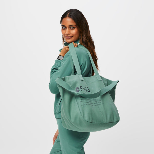 Eucalyptus Canvas Tote