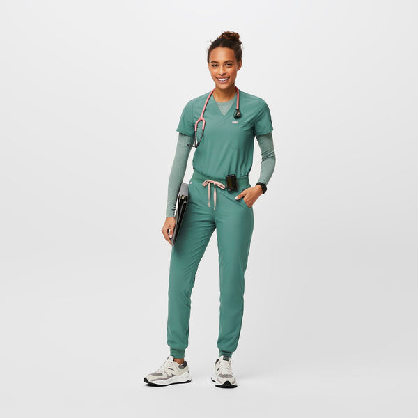 women's Eucalyptus FREEx™ Lined Zamora™ - Jogger Scrub Pant