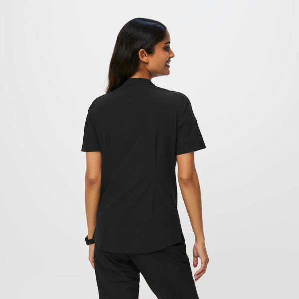 women's Black Mena FREEx™ - Scrub Top