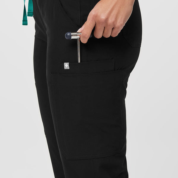women's Black FREEx™ Lined Yola Slim - Tall  Scrub Pant 2.0™