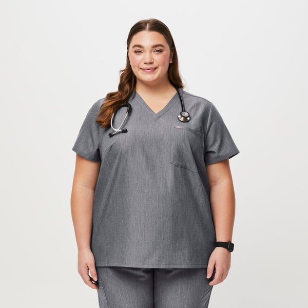 women's Graphite Catarina™-  Scrub Top (3XL - 6XL)