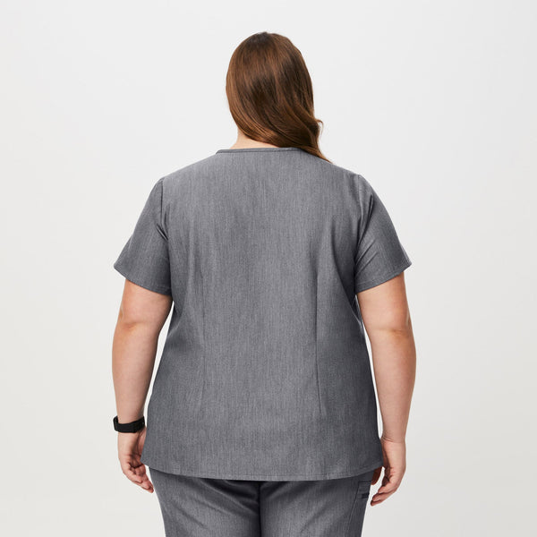 women's Graphite Catarina™-  Scrub Top (3XL - 6XL)