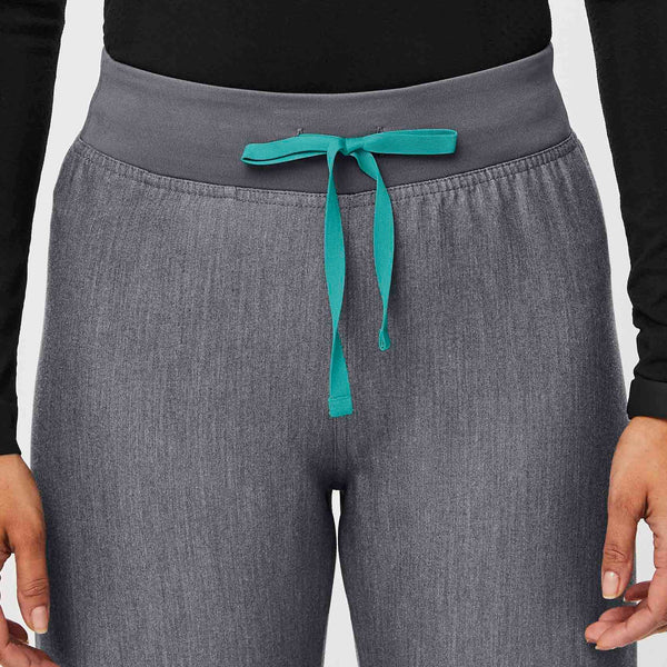 women's Graphite Livingston  High-Rise - Petite Straight-Leg Scrub Pant™