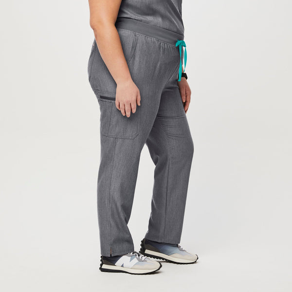 women's GraphiteYola High-Rise Slim - Petite  Scrub Pant (3XL - 6XL)