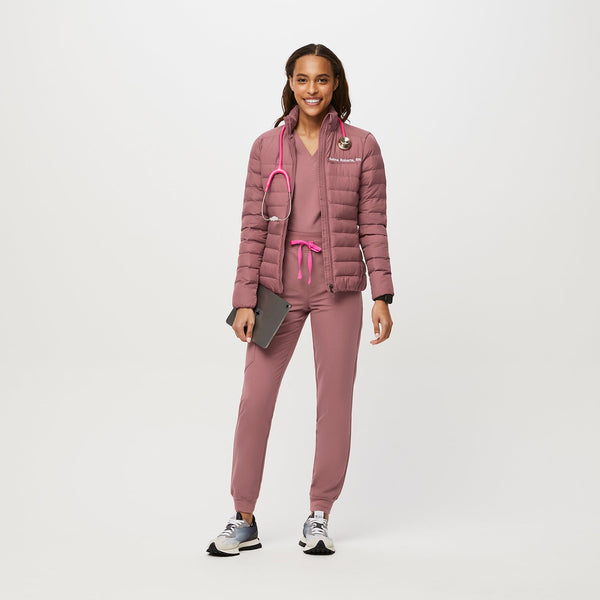 women's Mauve Packable - Puffer Jacket