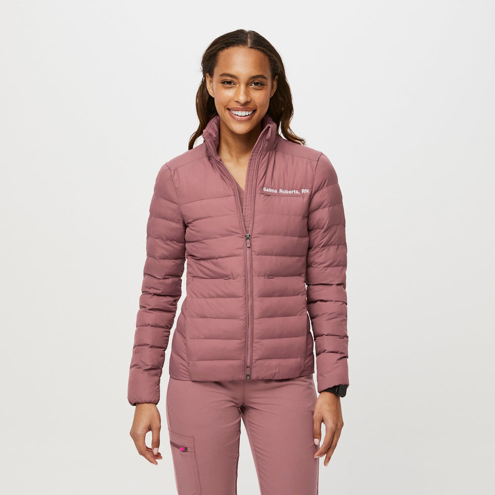 women's Mauve Packable - Puffer Jacket