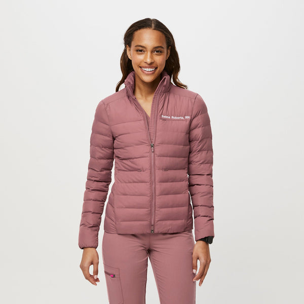women's Mauve Packable - Puffer Jacket