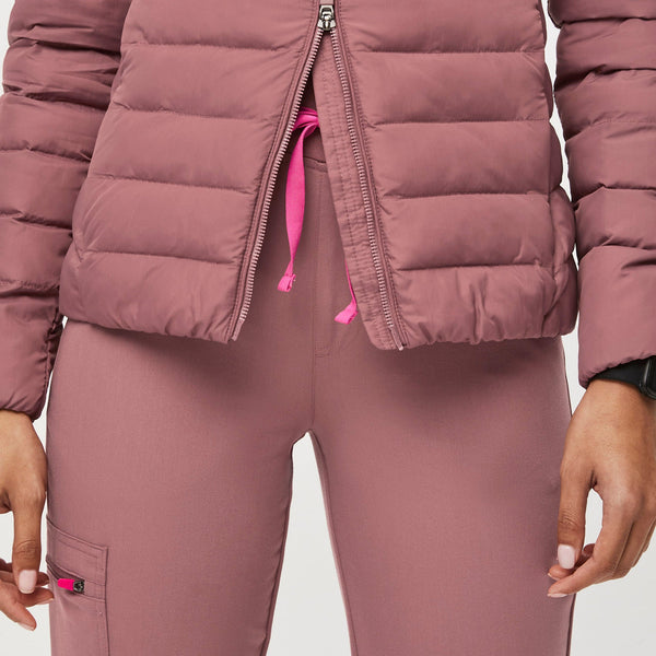 women's Mauve Packable - Puffer Jacket