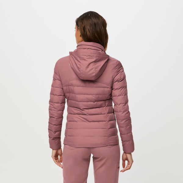 women's Mauve Packable - Puffer Jacket