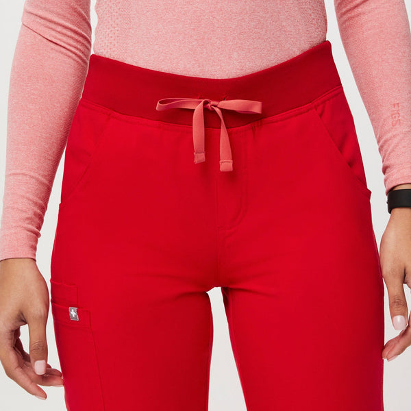 women's Pop Red Kade High-Rise - Straight-Leg Scrub Pant™