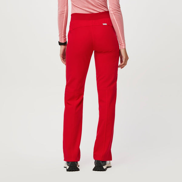 women's Pop Red Kade High-Rise - Tall Straight-Leg Scrub Pant™