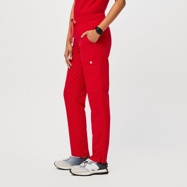 women's Pop RedYola High-Rise Slim -  Scrub Pant (3XL - 6XL)