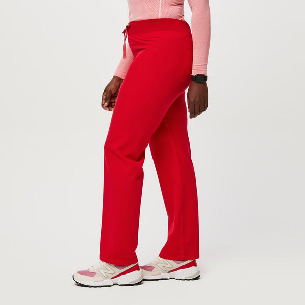 women's Pop Red Livingston - Straight-Leg Scrub Pant™