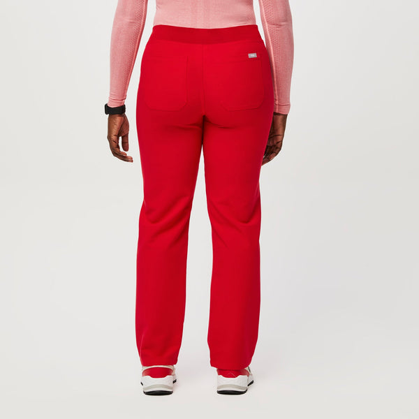 women's Pop Red Livingston - Straight-Leg Scrub Pant™