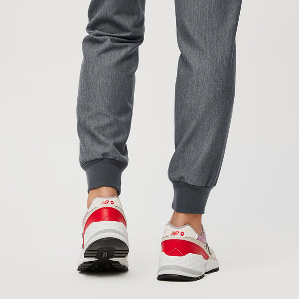 women's Pop Red FIGS | New Balance 574S