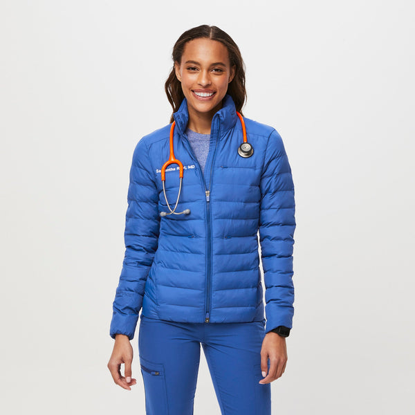women's Winning Blue Packable - Puffer Jacket