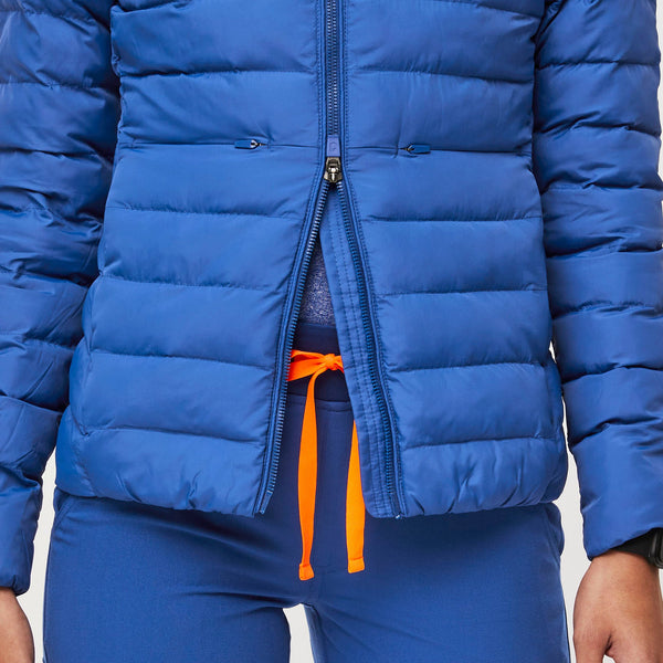 women's Winning Blue Packable - Puffer Jacket