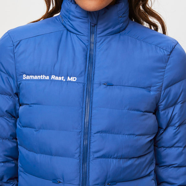women's Winning Blue Packable - Puffer Jacket
