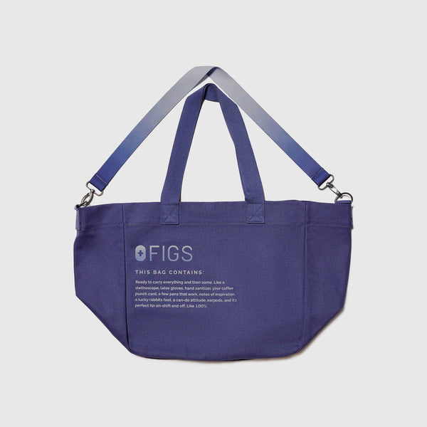 Dark Ocean Mist Laminated Tote