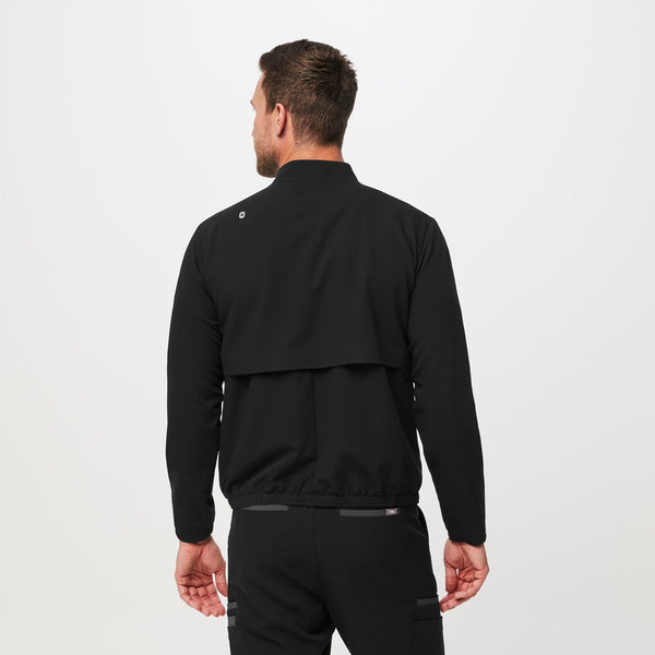 men's Black Cobaki - Double Utility Scrub Jacket