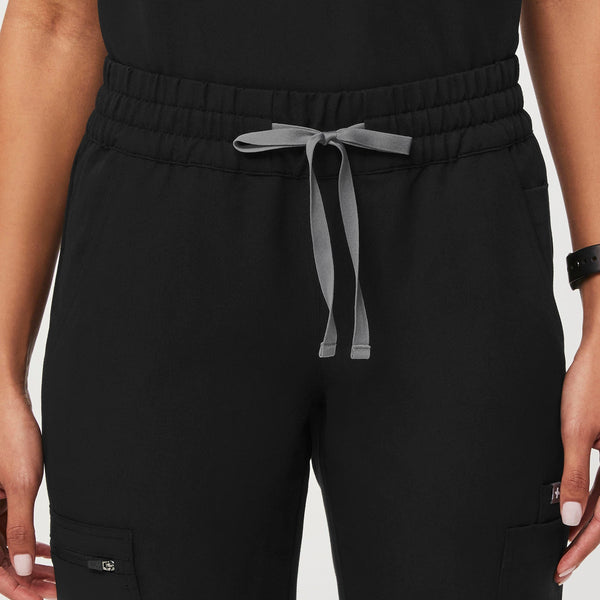 women's Black Uman Relaxed - Jogger Scrub Pant