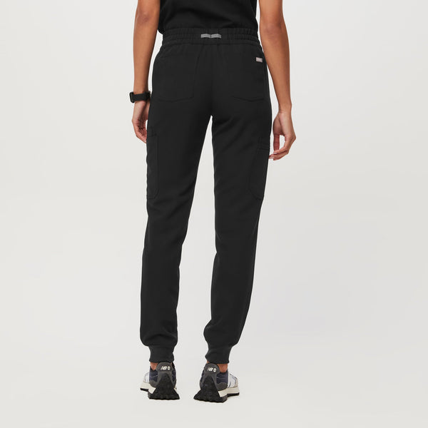 women's Black Uman Relaxed - Tall Jogger Scrub Pant