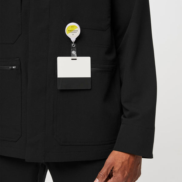 men's Black Reed - Scrub Jacket