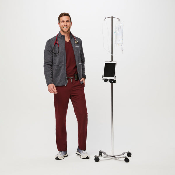 men's Burgundy Pisco™ - Tall Straight-Leg Scrub Pant™ (3XL - 6XL)