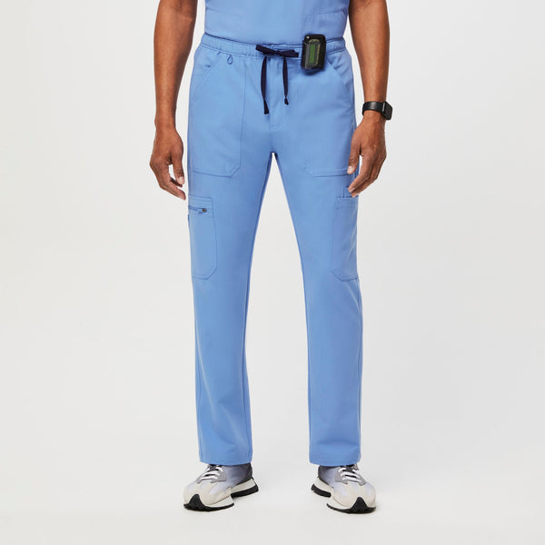 men's Ceil Blue Cairo- Straight-Leg Scrub Pant™ (3XL - 6XL)