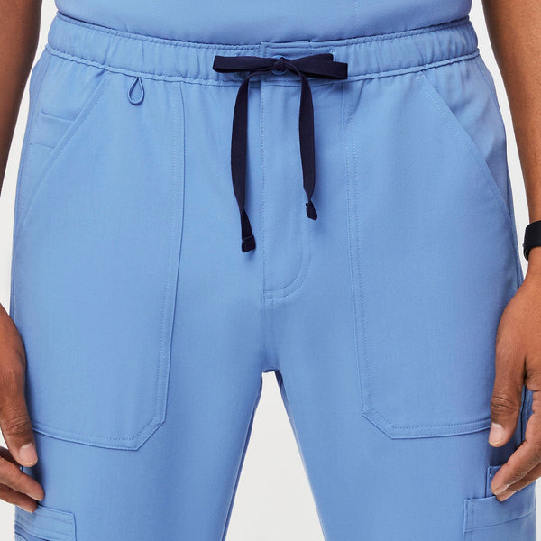 men's Ceil Blue Cairo - Short Straight-Leg Scrub Pant™ (3XL - 6XL)